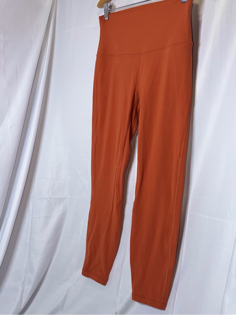 Lululemon High-Waist Orange Leggings for Women